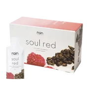Rain Soul Red, fröbaserad gel med röda hallonfrön och druvkärnor